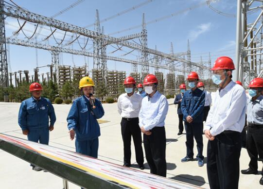 國家電網(wǎng)有限公司總經(jīng)理、黨組副書記辛保安赴國網(wǎng)寧夏電力調(diào)研