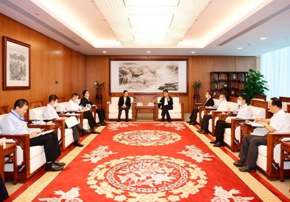華能集團(tuán)有限公司黨組書記、董事長舒印彪會見國開行董事長趙歡
