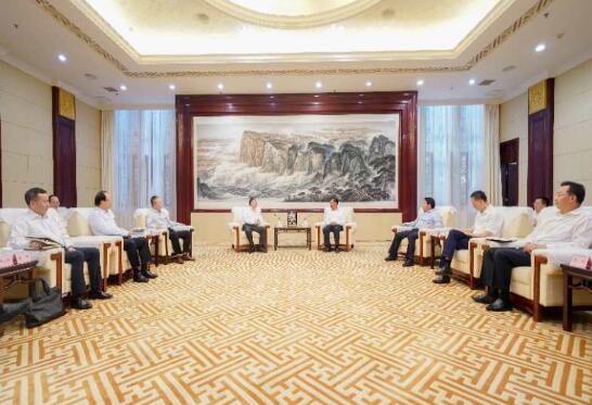 中國能建黨委書記、董事長汪建平拜會四川省委書記彭清華