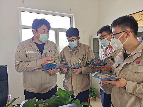 大唐海勃灣水利樞紐公司：強(qiáng)化安全宣傳，筑牢安全防線