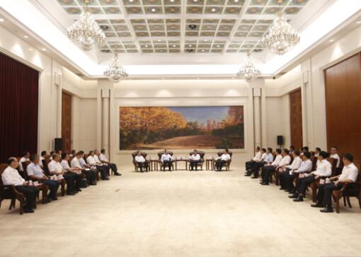 國家電網董事長、黨組書記毛偉明拜會吉林省委書記巴音朝魯、省長景俊海