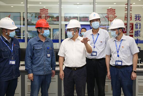 華電集團公司董事、總經(jīng)理、黨組副書記葉向東到江蘇區(qū)域企業(yè)調(diào)研