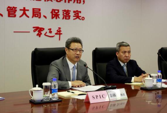 錢智民會(huì)見西門子總裁凱颯、西門子能源公司總裁布魯赫