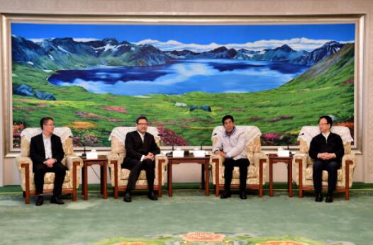 錢智民拜會吉林省委書記巴音朝魯、省長景俊海并調(diào)研吉電股份