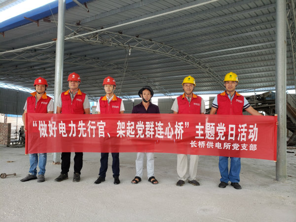 國網(wǎng)廣昌縣供電公司：開展“做好電力先行官、架起黨群連心橋”主題黨日活動