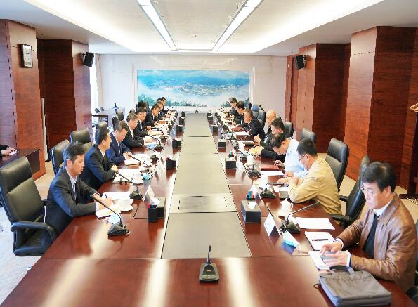 中國能建黨委書記、董事長宋海良拜會三峽集團(tuán)董事長雷鳴山