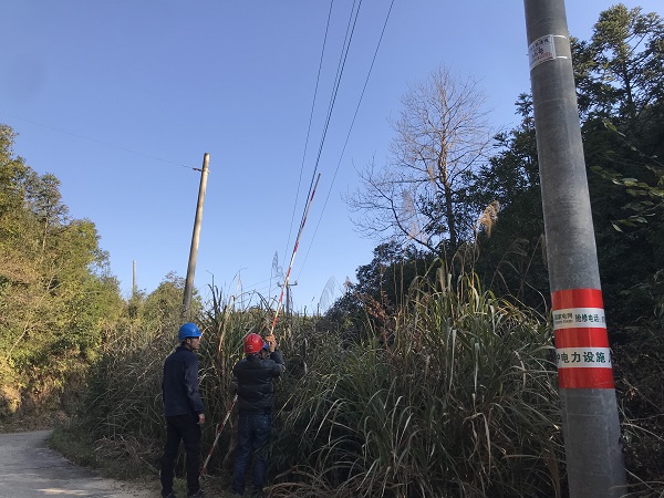 國網南豐縣供電公司：為電桿穿上“防撞衣”，確保交通安全