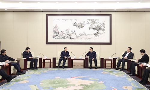 辛保安、張智剛拜會(huì)浙江省委書記袁家軍、省長王浩
