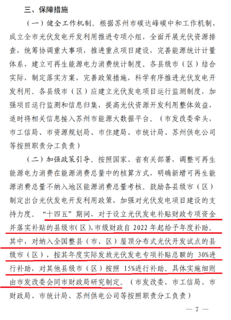 蘇州：國(guó)企廠房100%安裝分布式光伏！