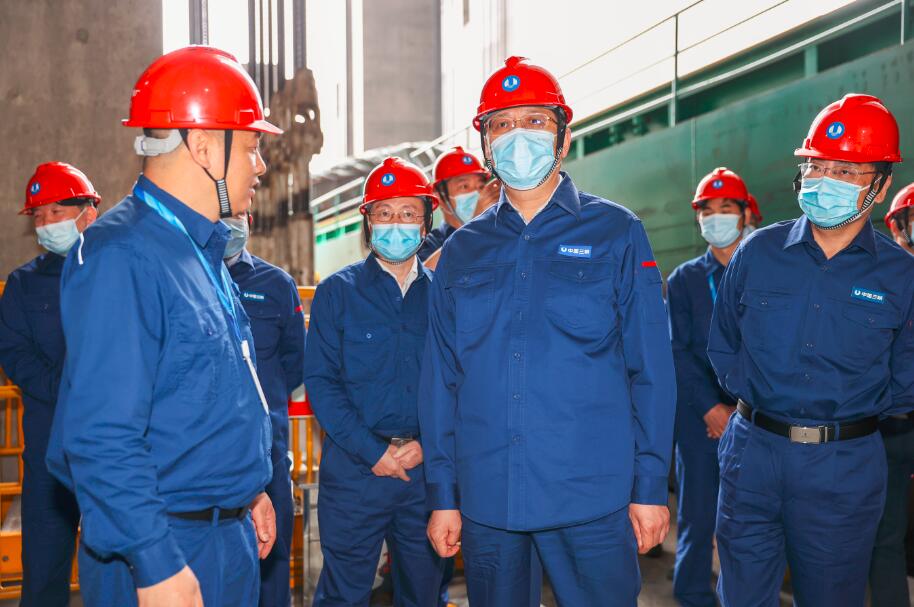 三峽集團總經(jīng)理韓君赴向家壩、溪洛渡水電站調(diào)研