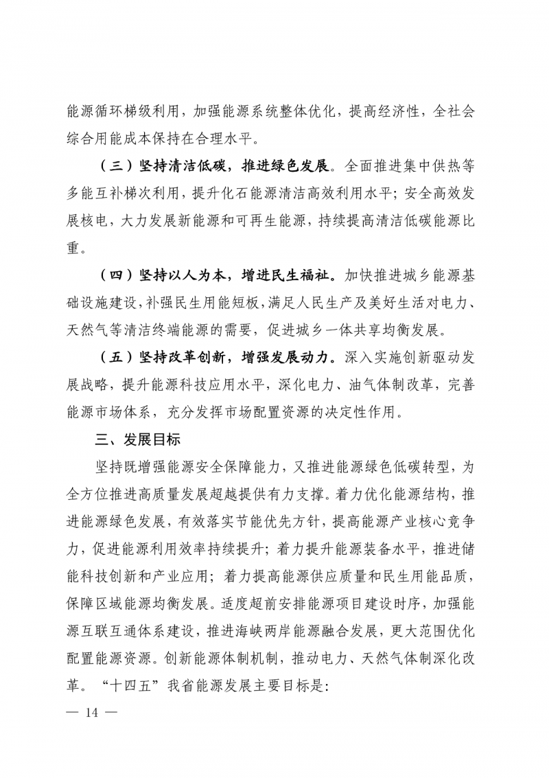 光伏新增300萬千瓦！福建省發(fā)布《“十四五”能源發(fā)展專項(xiàng)規(guī)劃》