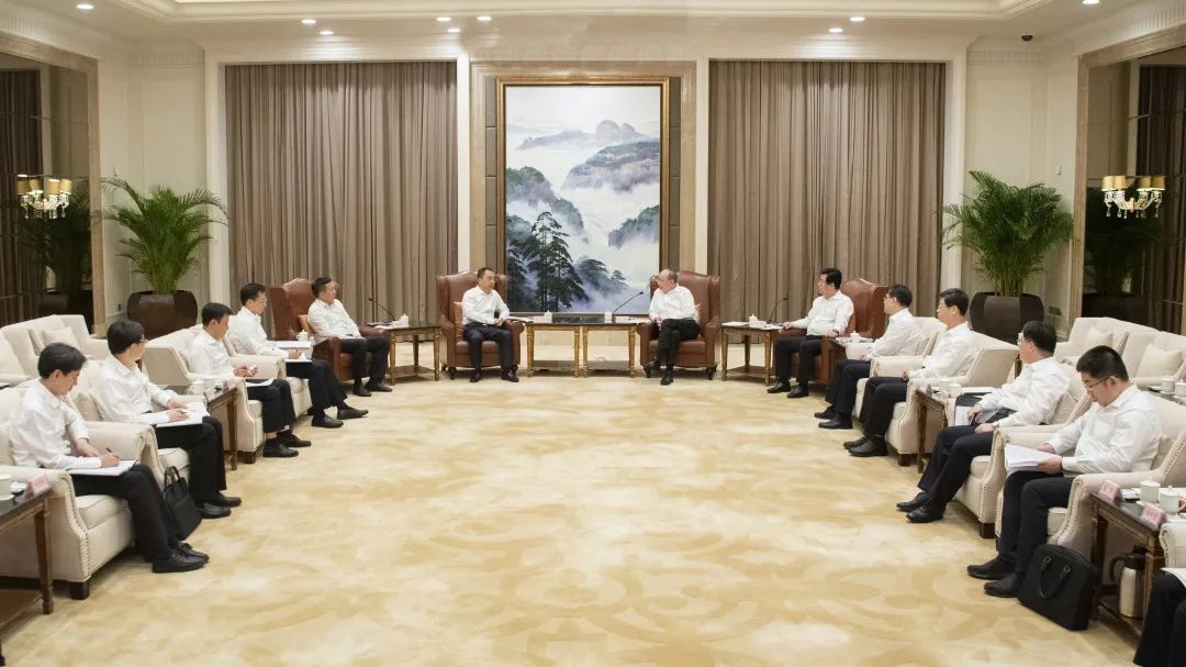 鄒磊、劉明勝拜會福建省委書記尹力、省長趙龍