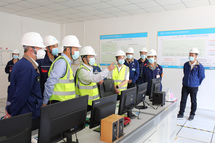 陳維義拜會(huì)汪洋并調(diào)研黃河公司、青海省投、甘肅分公司