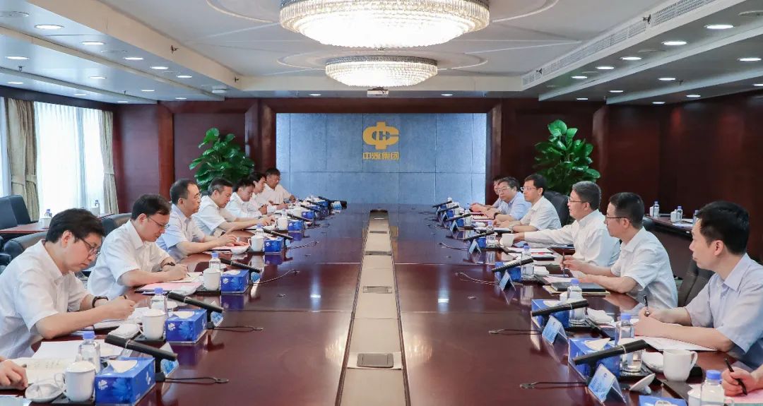 鄒磊、劉明勝拜會(huì)中煤集團(tuán)黨委書記、董事長(zhǎng)王樹東