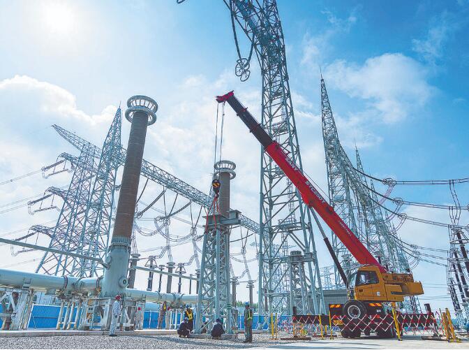 賦能京畿，北京東變電站擴建忙