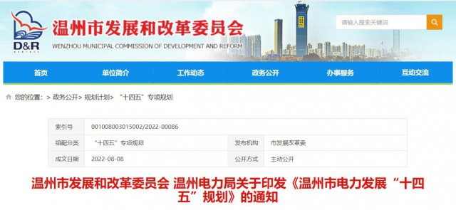 浙江溫州：推進(jìn)園區(qū)和居民屋頂分布式光伏發(fā)電應(yīng)用，到2025年底，全市光伏裝機(jī)量達(dá)300萬千瓦