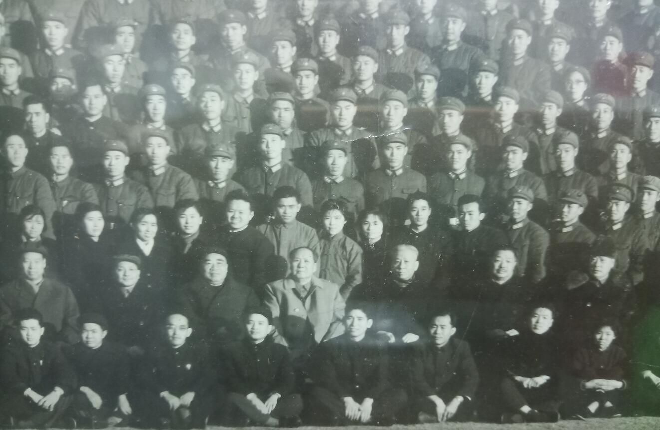 我的爸爸與毛主席合影