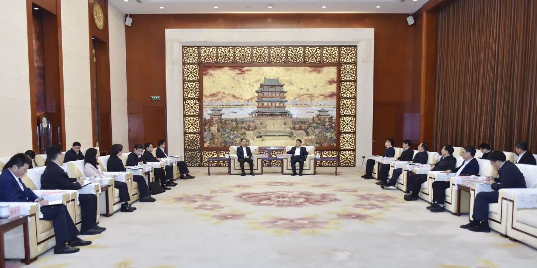 大唐集團(tuán)有限公司黨組書記、董事長鄒磊拜會江西省省長葉建春