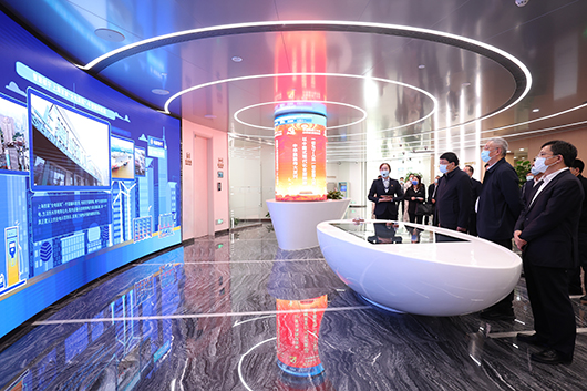 張智剛赴國網(wǎng)華東分部、上海電力調(diào)研