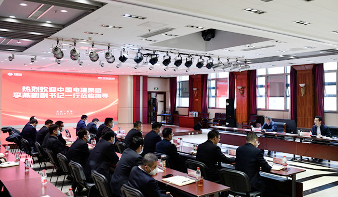 中國電建黨委副書記、董事李燕明到水電基礎局調(diào)研慰問