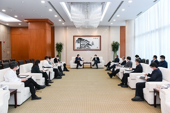 華能集團總經(jīng)理、黨組副書記鄧建玲會見沈鼓集團董事長戴繼雙