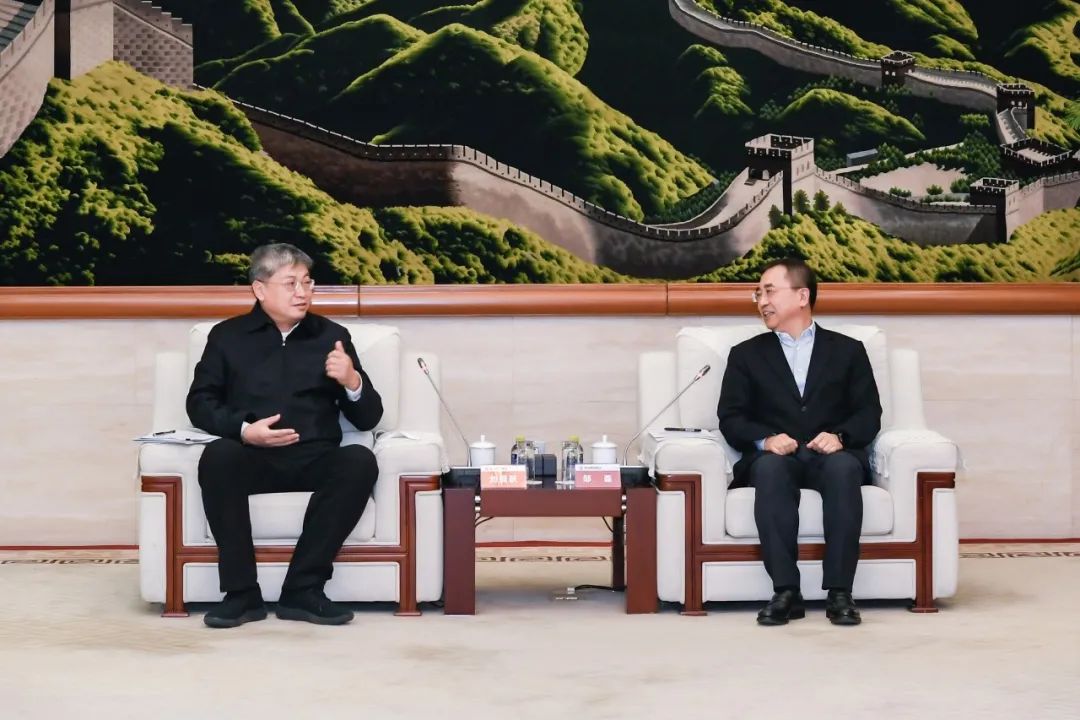 國(guó)家能源集團(tuán)黨組書記、董事長(zhǎng)劉國(guó)躍與中國(guó)大唐主要領(lǐng)導(dǎo)會(huì)談