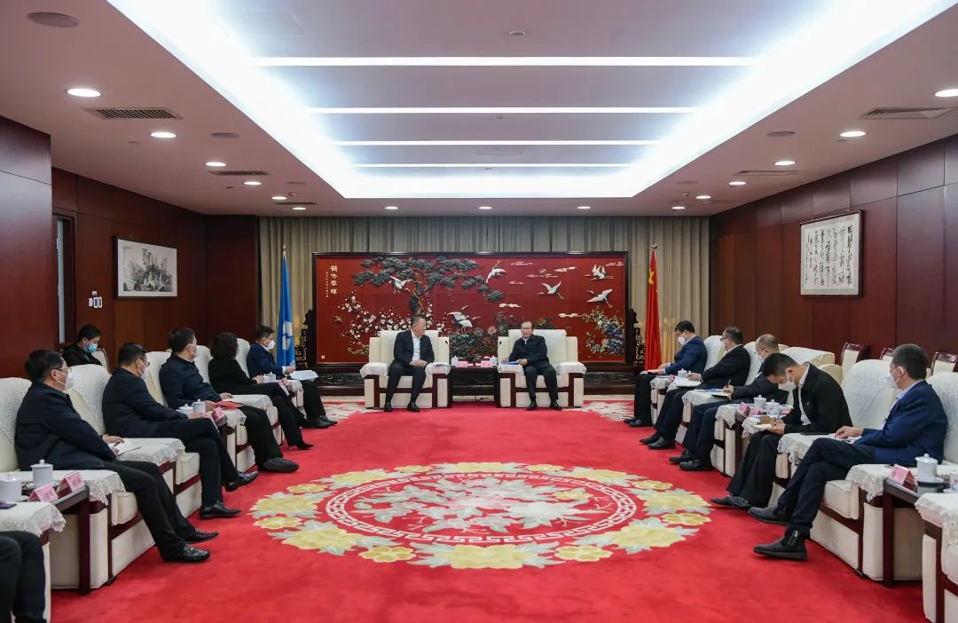 華電集團(tuán)黨組書記、董事長江毅會見鐵嶺市委書記、市人大常委會主任宋誠