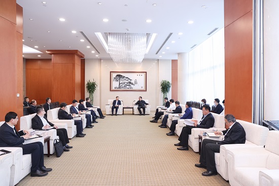 華能集團(tuán)有限公司總經(jīng)理、黨組副書(shū)記鄧建玲會(huì)見(jiàn)淄博市委書(shū)記馬曉磊