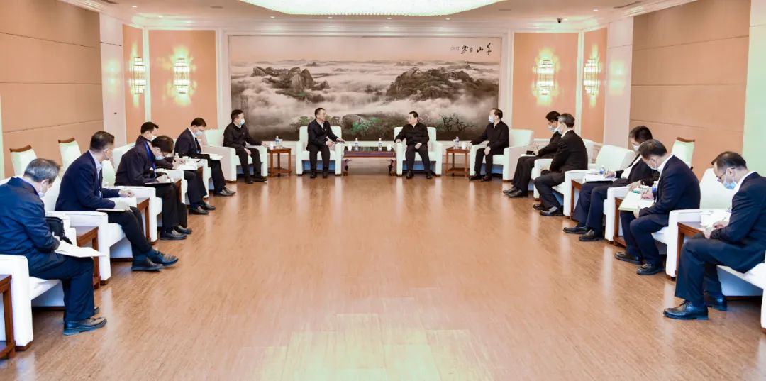 鄒磊、劉明勝拜會遼寧省委書記郝鵬、省長李樂成