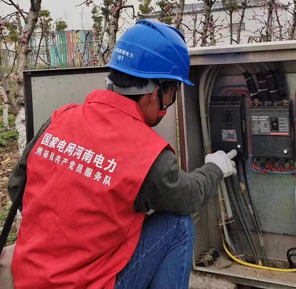 國網新蔡縣供電公司電靚“桃花節(jié)”助力鄉(xiāng)村經濟發(fā)展