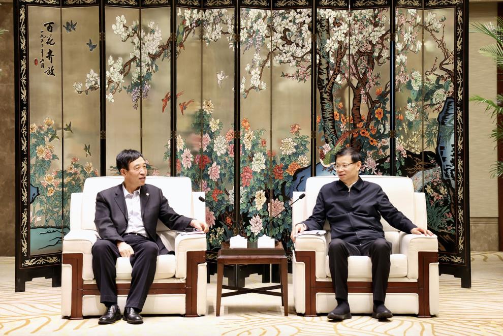 中國能建黨委副書記、總經(jīng)理孫洪水拜會江蘇省省長許昆林