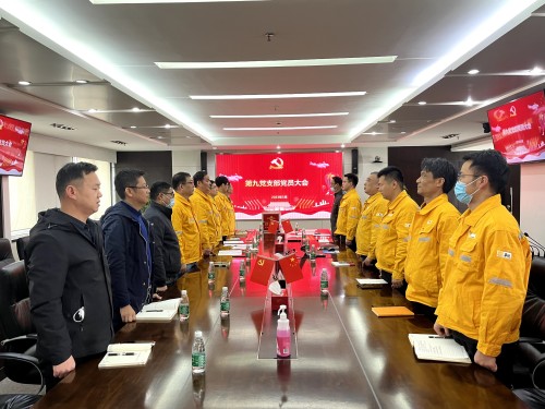 華潤電力徐州公司集中開展支部委員會選舉、支部委員增補(bǔ)選舉工作