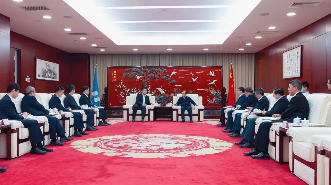 華電集團黨組書記、董事長江毅會見海博思創(chuàng)董事長、總經理張劍輝