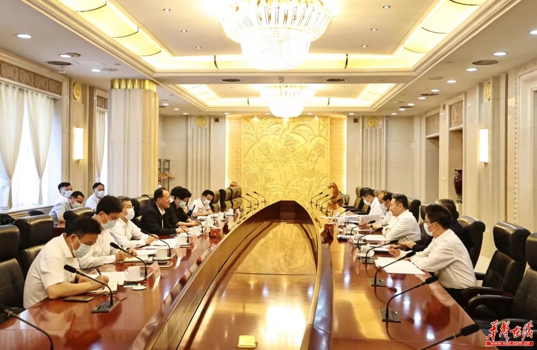 湖南省政府在京與交通運(yùn)輸部、國家能源局、中國中車舉行工作會談