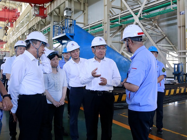 國(guó)資委黨委書記、主任張玉卓到哈電集團(tuán)調(diào)研強(qiáng)調(diào)