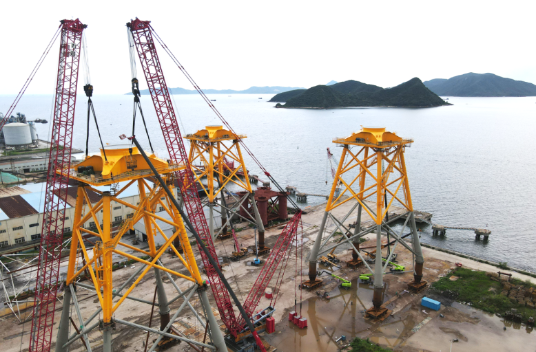 武橋重工首批海上風(fēng)電導(dǎo)管架順利合攏！國內(nèi)最復(fù)雜、制作難度最高！