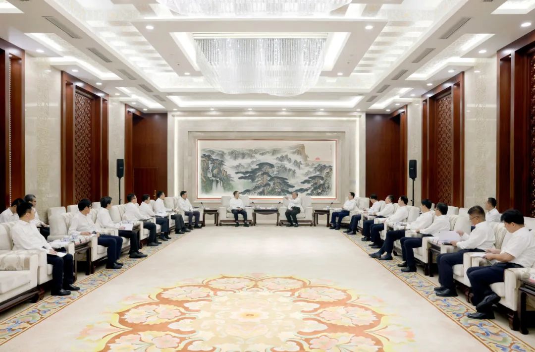 大唐集團(tuán)鄒磊、劉明勝拜會(huì)山東省委書記林武、省長周乃翔