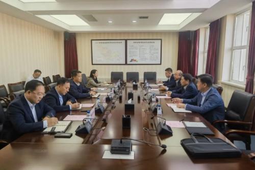 吉電股份牛國君拜會吉林省鄉(xiāng)村振興局黨組書記、局長韓陽