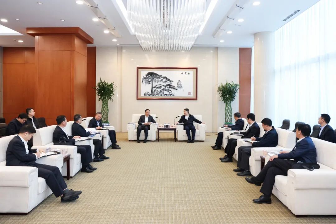 華能集團(tuán)黨組書記、董事長溫樞剛會見中國鐵建黨委書記、董事長汪建平