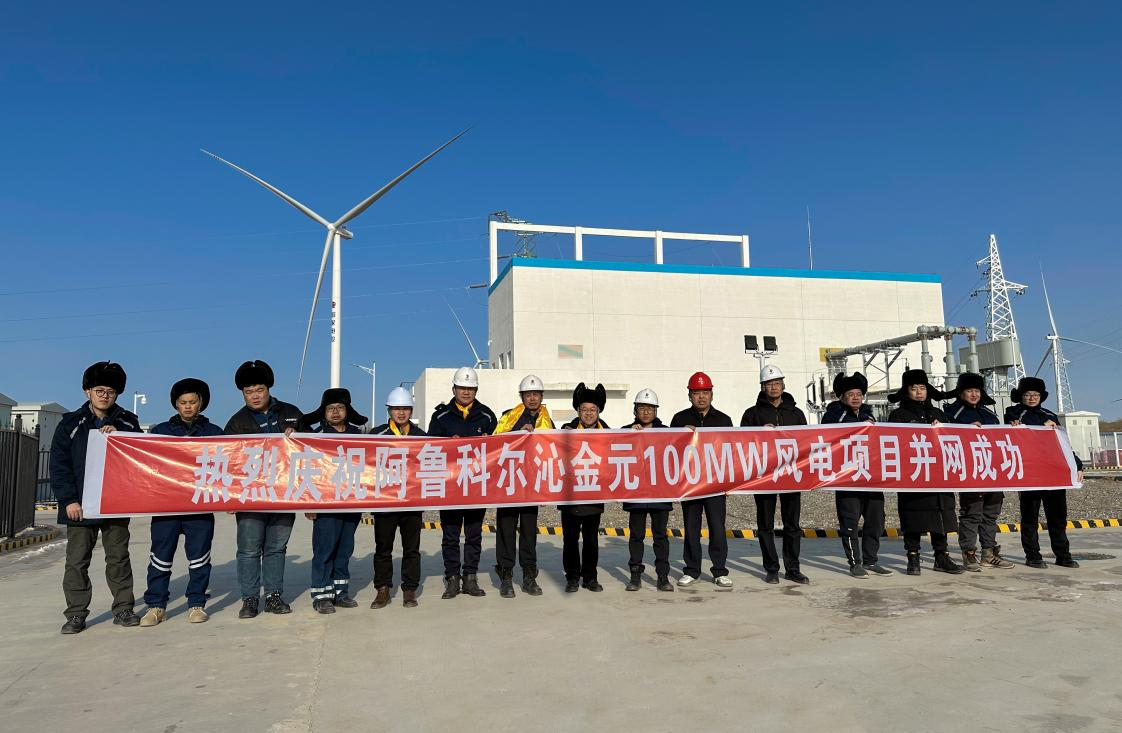 貴州金元目前裝機、單機容量最大的風(fēng)電項目并網(wǎng)成功