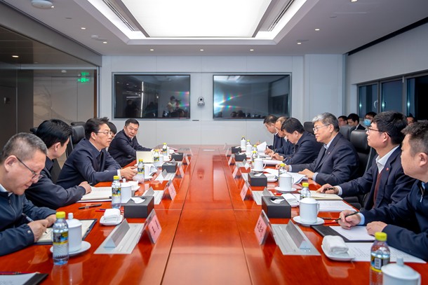 國家能源集團黨組書記、董事長劉國躍會見寧夏回族自治區(qū)黨委副書記、主席張雨浦一行