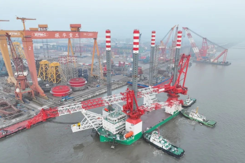 又一海上風(fēng)電安裝平臺開始試航！