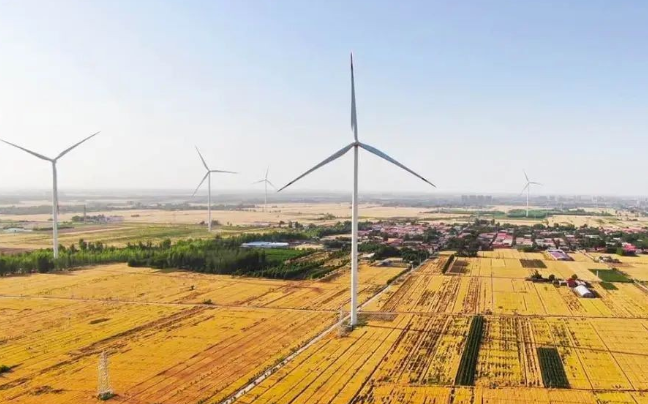 寰泰能源又一風(fēng)電項(xiàng)目落地河北柏鄉(xiāng)，總?cè)萘?0MW