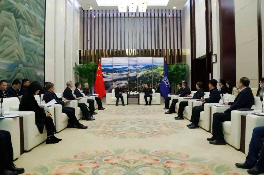 國家電投黨組書記、董事長劉明勝會見東方電氣黨組書記、董事長俞培根