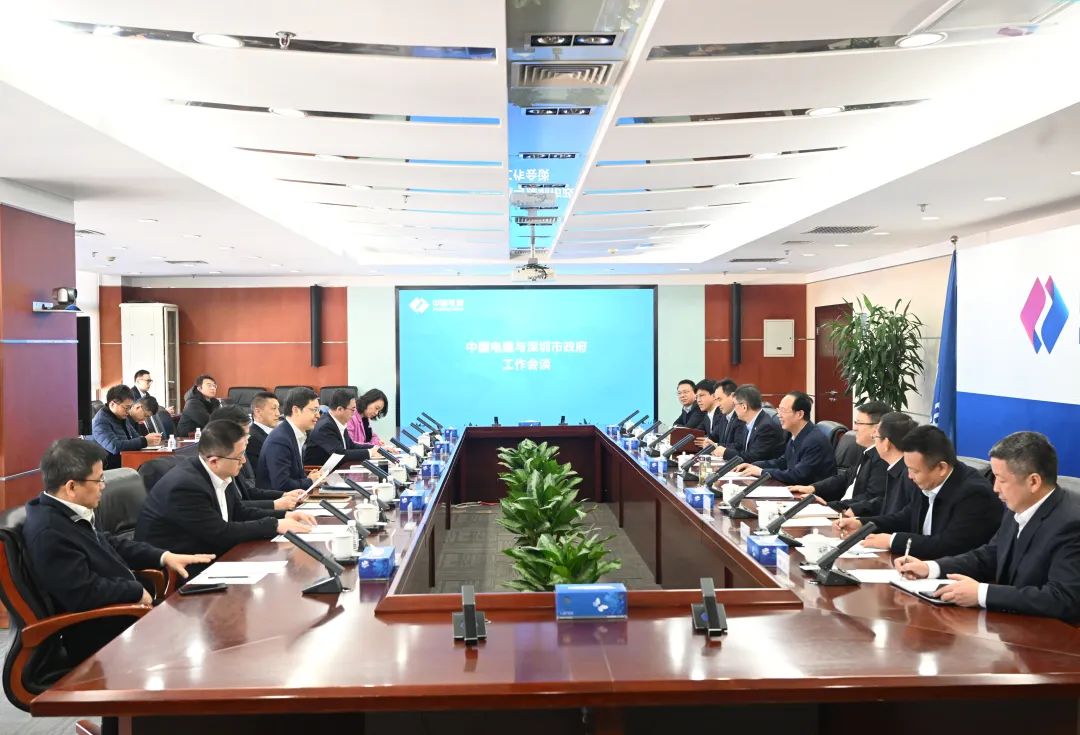 中國(guó)電建黨委書(shū)記、董事長(zhǎng)丁焰章會(huì)見(jiàn)深圳市副市長(zhǎng)張禮衛(wèi)