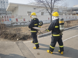 華潤電力盤錦公司發(fā)電黨支部、綜合黨支部聯(lián)合開展消防應急演練