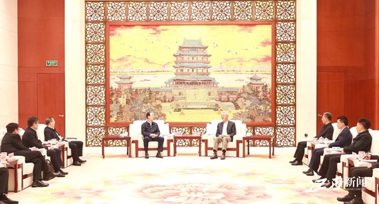 中國電建黨委書記、董事長丁焰章拜會(huì)江西省委書記尹弘