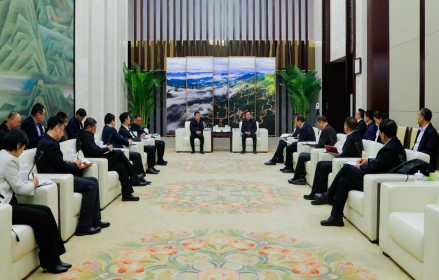 國(guó)家電投黨組書記、董事長(zhǎng)劉明勝會(huì)見遼寧省委常委、沈陽(yáng)市委書記王新偉