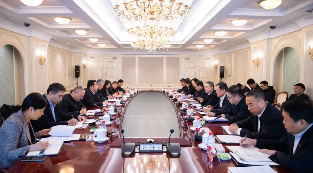 大唐集團(tuán)黨組書(shū)記、董事長(zhǎng)鄒磊與北京市副市長(zhǎng)高朋座談交流