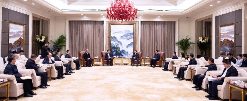 國家電投劉明勝、栗寶卿拜會福建省委書記周祖翼、省長趙龍